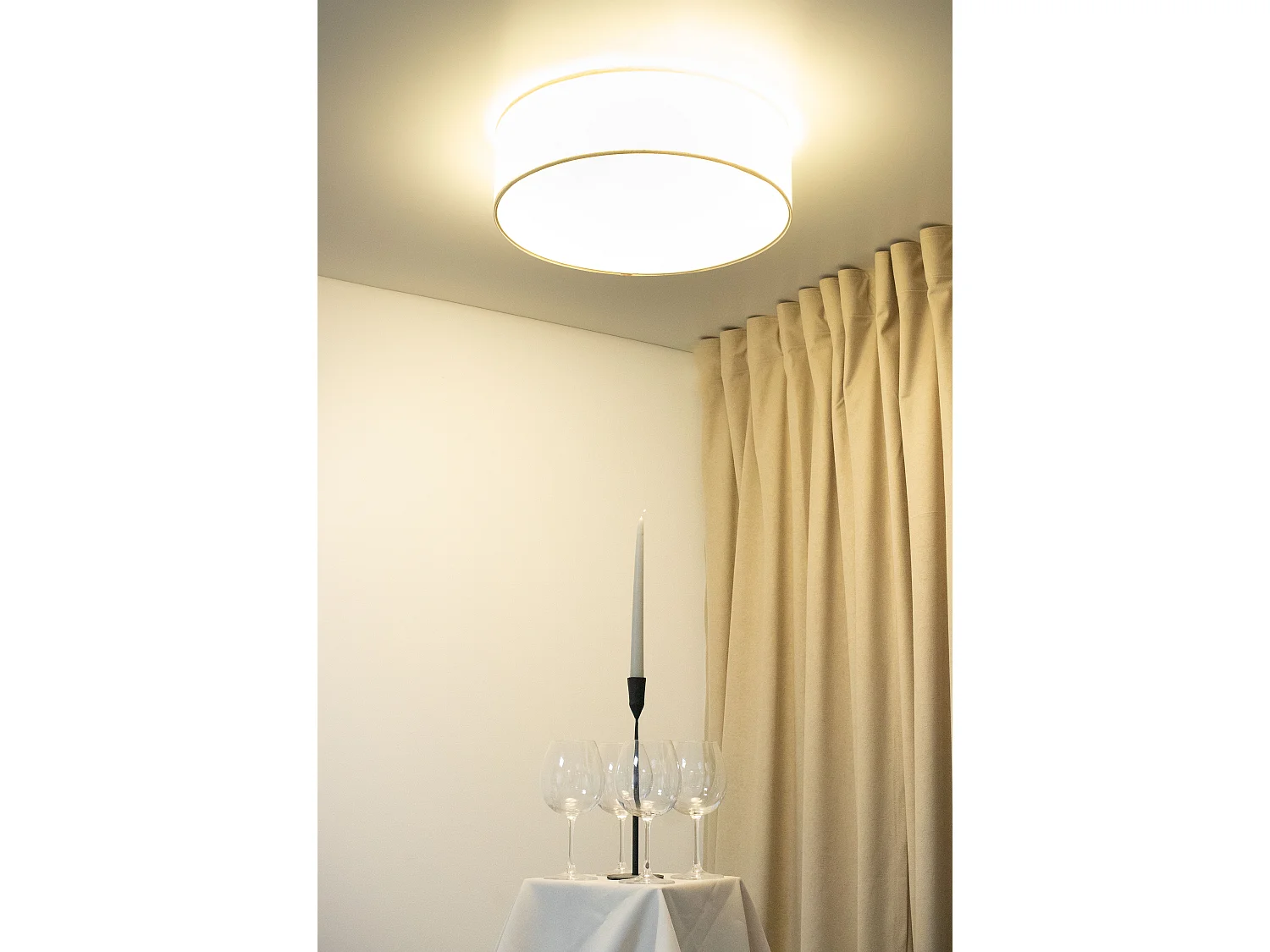 Plafonnier Mesh-Textile avec diffuseur