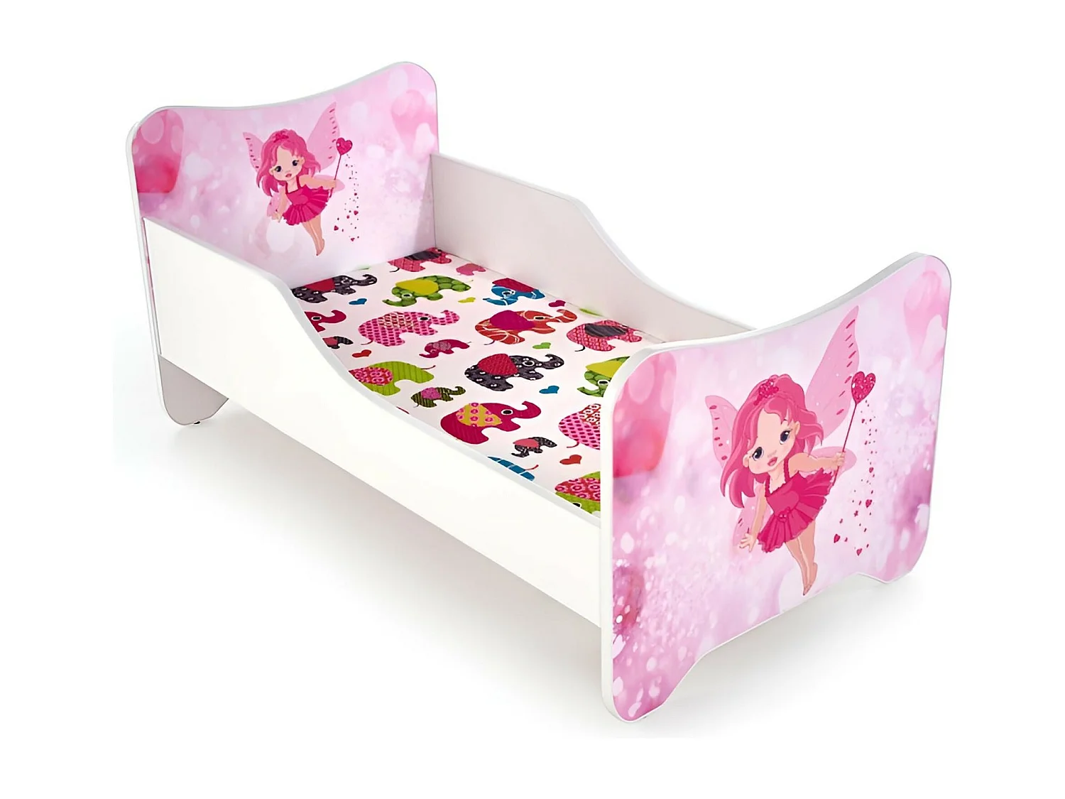 Bett Happy Fairy  (70x140) /Matratze inklusive/mehrfarbig