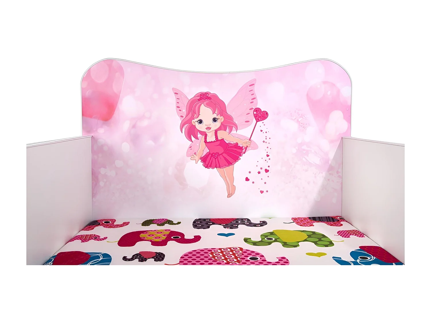 Bett Happy Fairy  (70x140) /Matratze inklusive/mehrfarbig