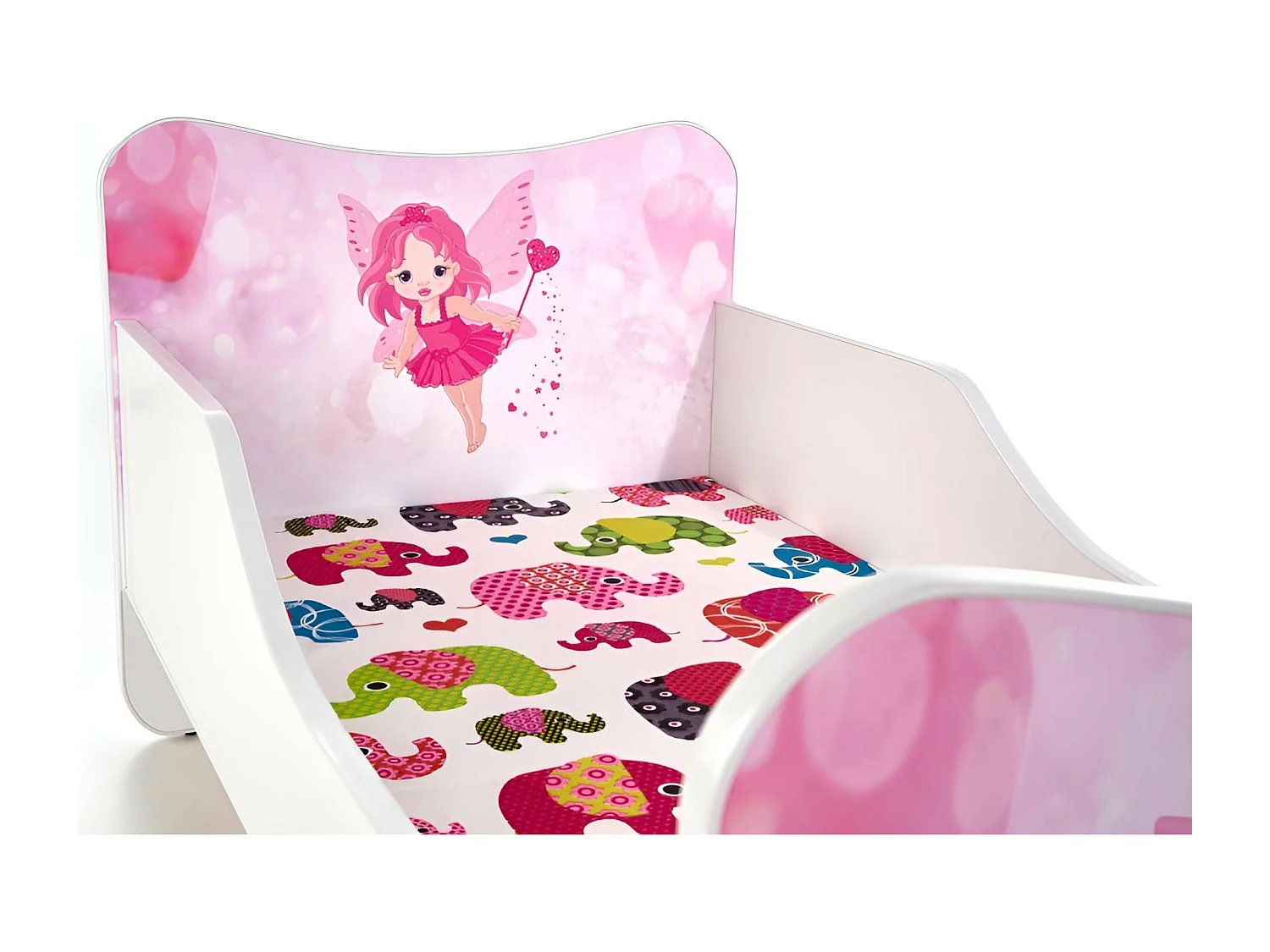 Letto  Happy Fairy (70x140)/materasso incluso/multicolore