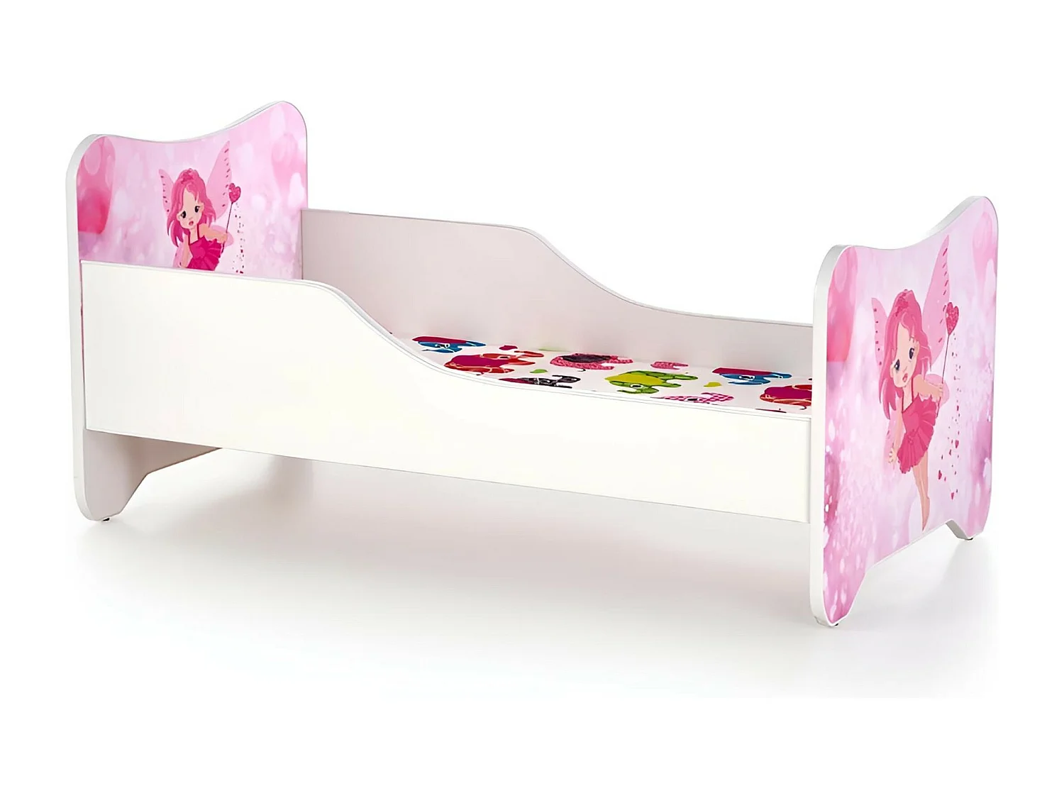 Letto  Happy Fairy (70x140)/materasso incluso/multicolore