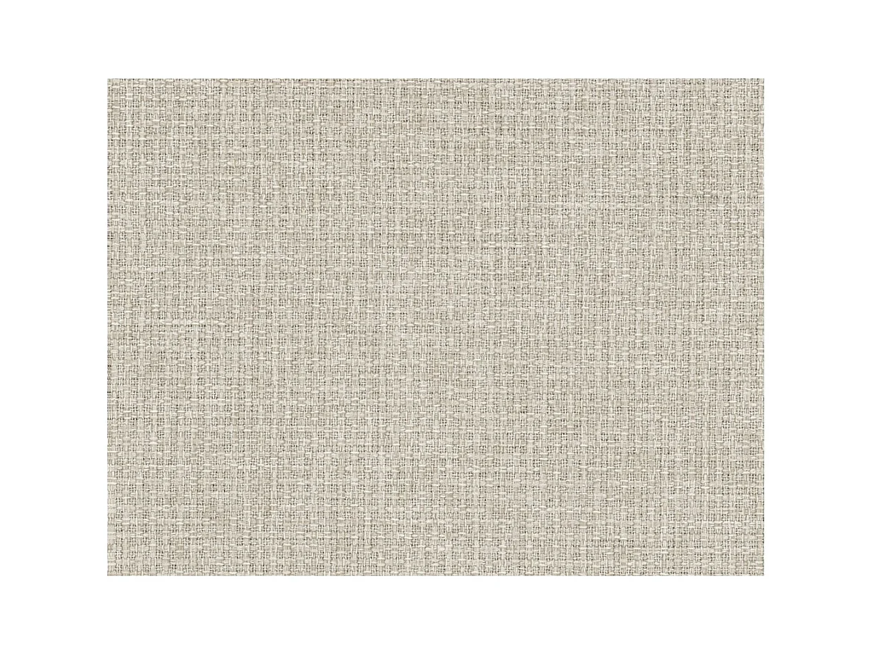 Canapé droit fixe 3 places ROMANE en tissu Easy Clean antitache - Beige