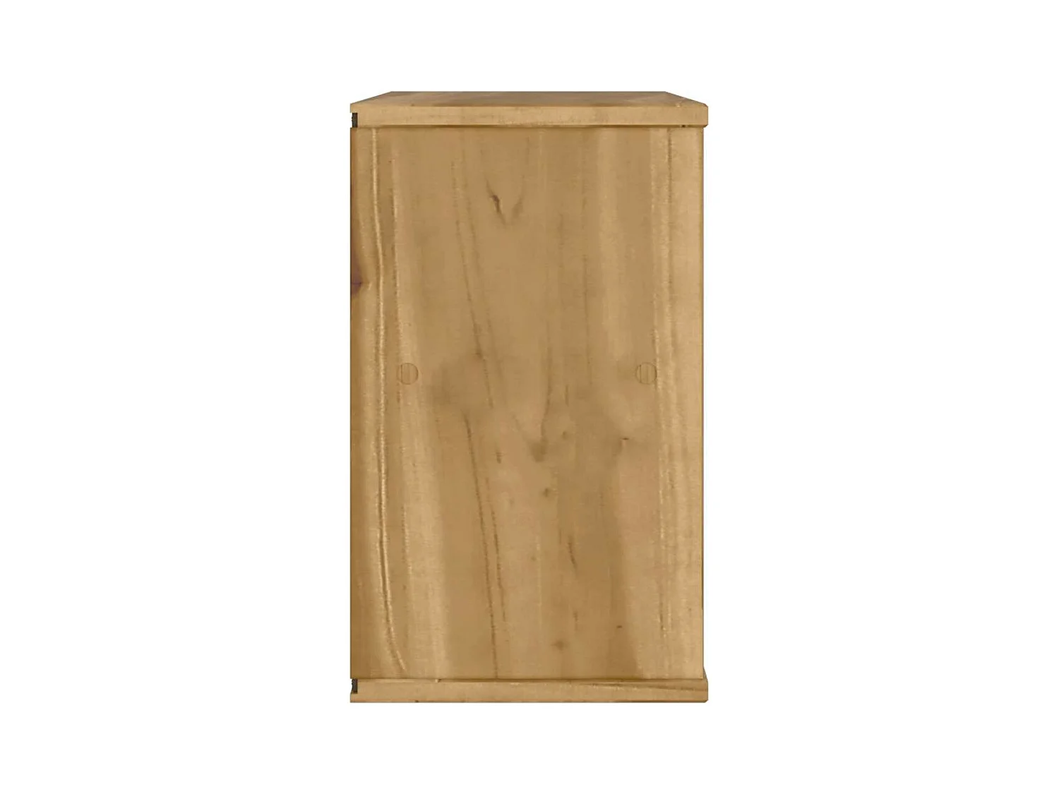 Meuble TV ODDA 79x24x40 cm bois massif pin