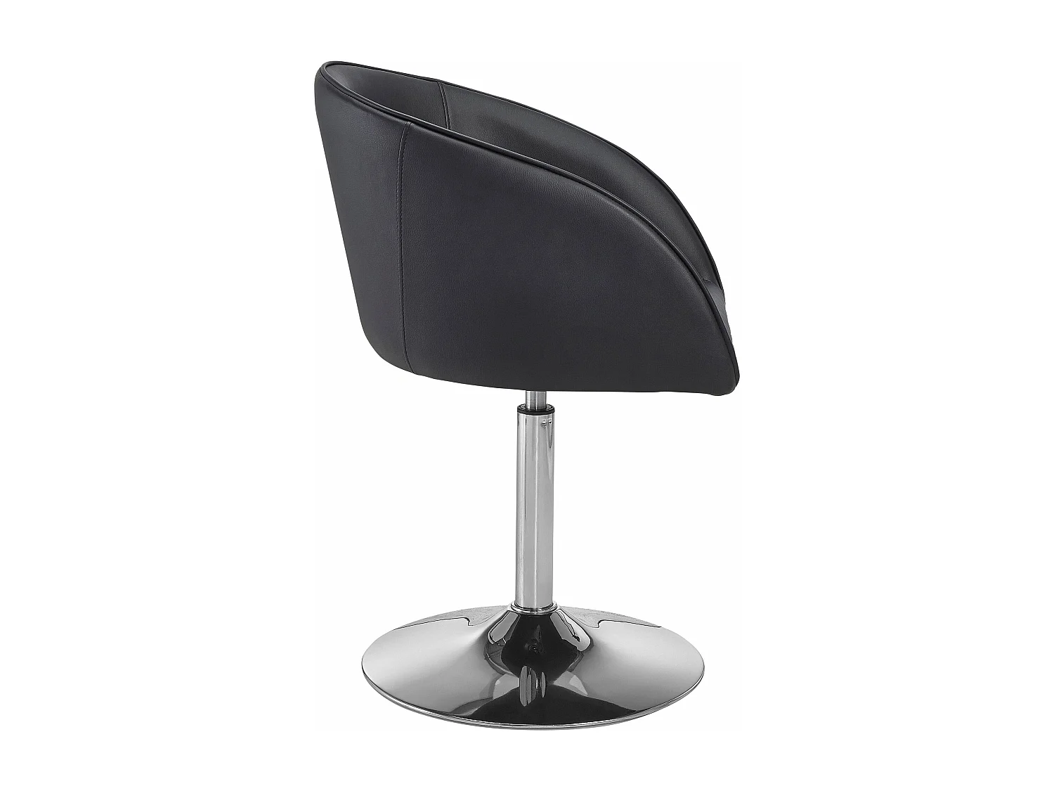 Wales|Fauteuil 1 Pack Noir Chrome