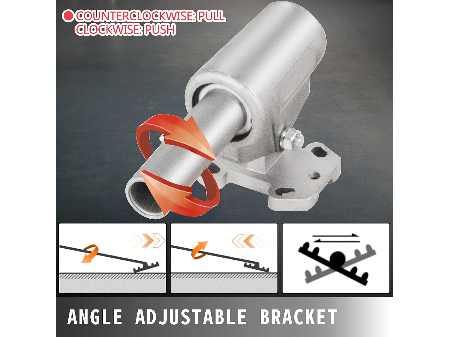 Truelle de Maçon SucceBuy 900x200 Mm,Truelle De Béton en Acier, Truelle Ma?onnerie 3 Poignées de 1.8 M Truelle de Platrage Support Réglable