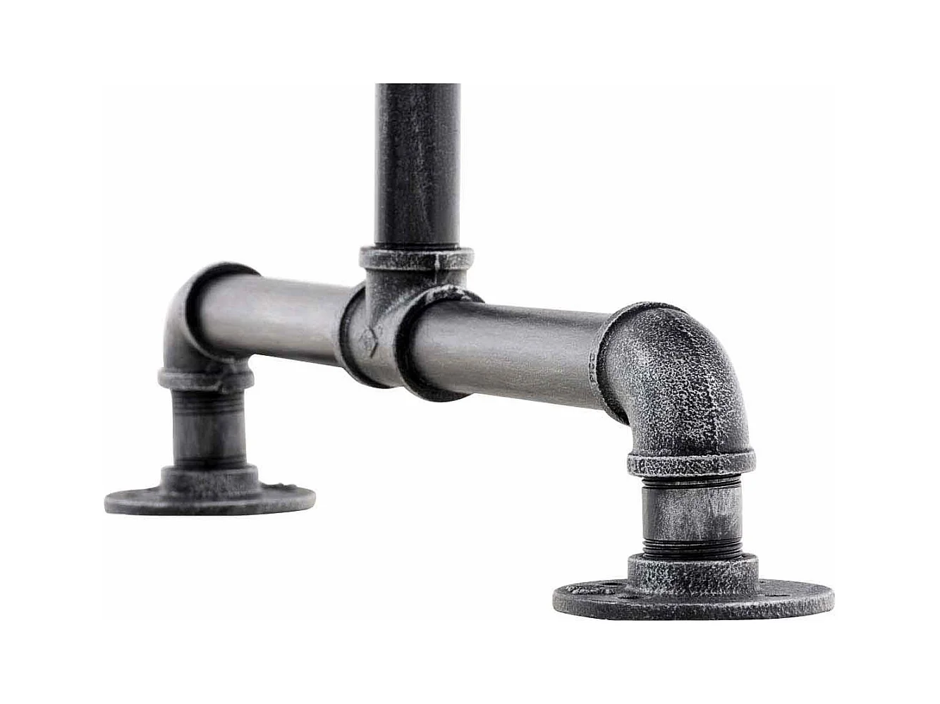 Portant à vêtement - Métal - 150 cm - Argent - Jersey