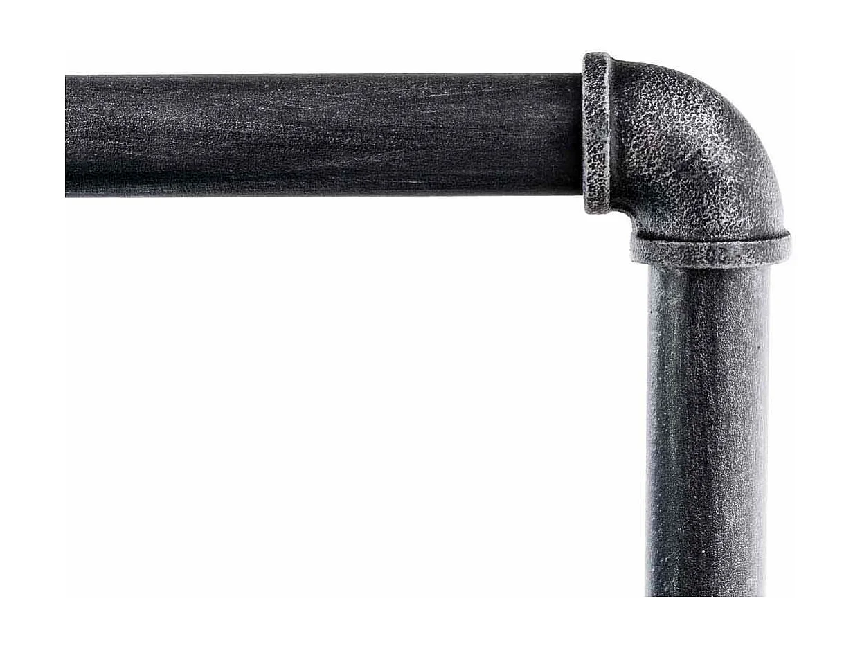 Portant à vêtement - Métal - 150 cm - Argent - Jersey