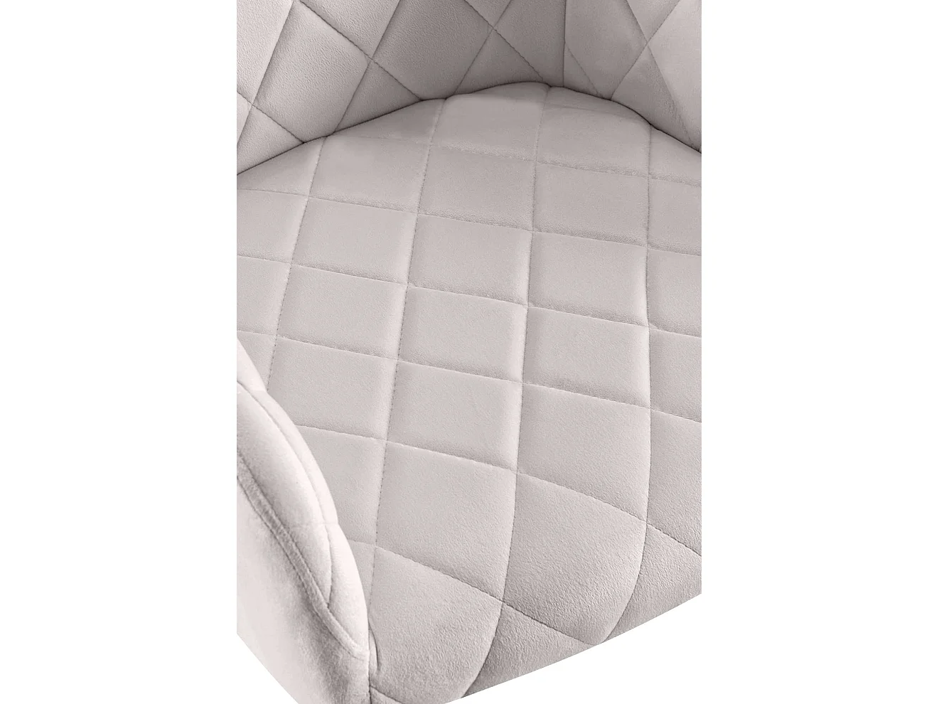 chaises avec accoudoirs - Velours - Gris - Monett