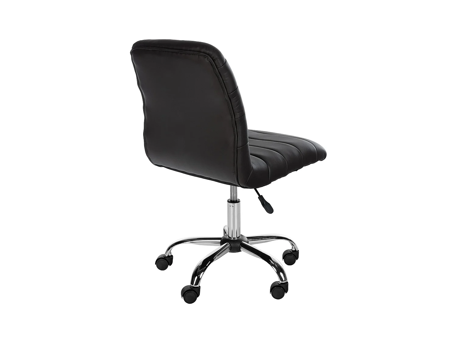 Tabouret de bureau - Similicuir - Marron - Redding