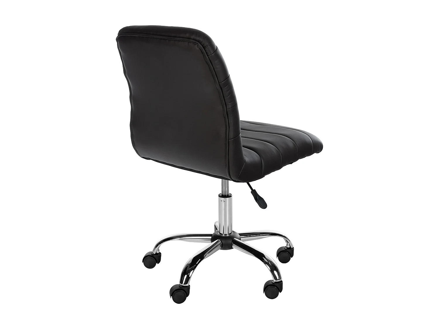 Tabouret de bureau - Similicuir - Marron - Redding