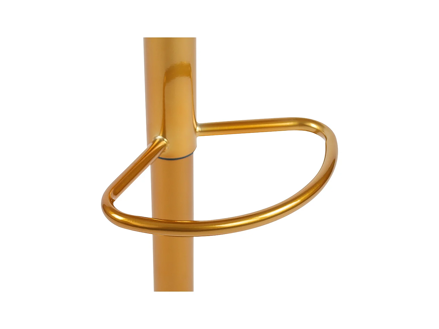 Tabouret de bar - Métal & Chrome - Or - Williston