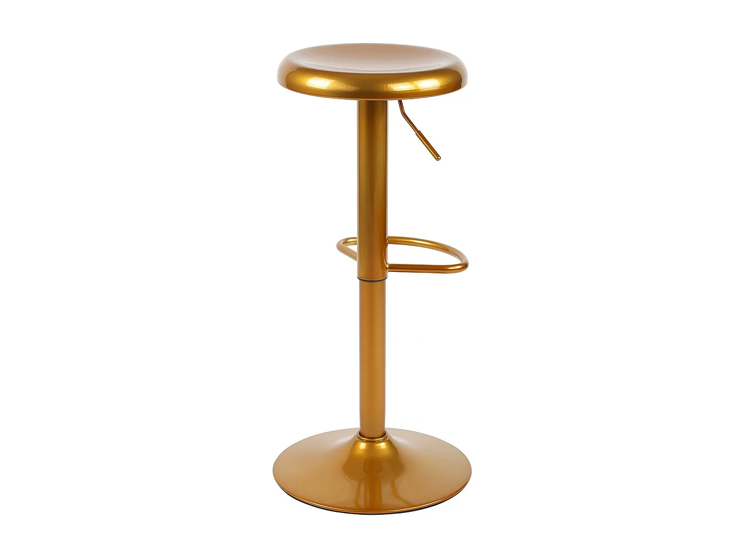 Tabouret de bar - Métal - Or - Williston