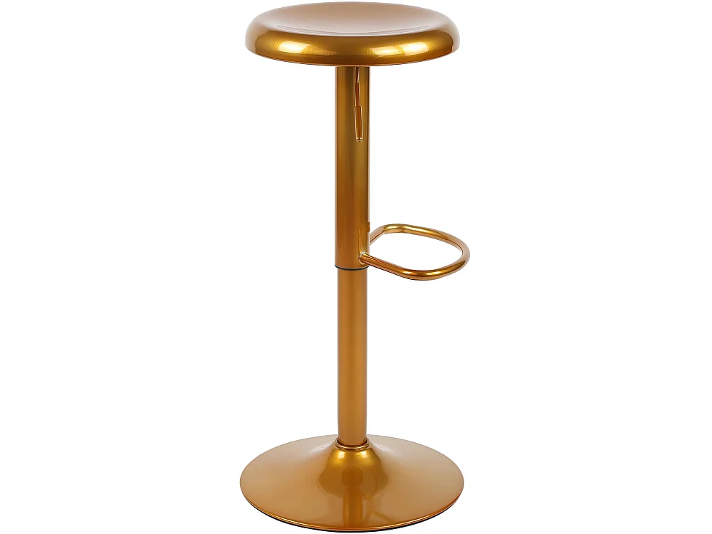 Tabouret de bar - Métal - Or - Williston