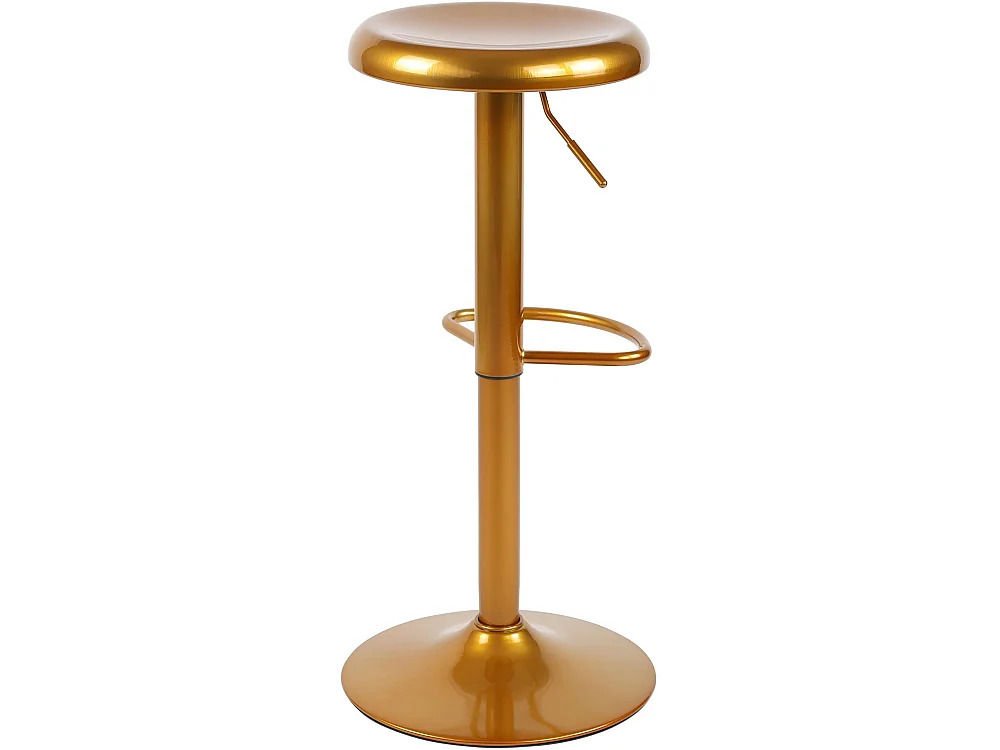 Tabouret de bar - Métal - Or - Williston