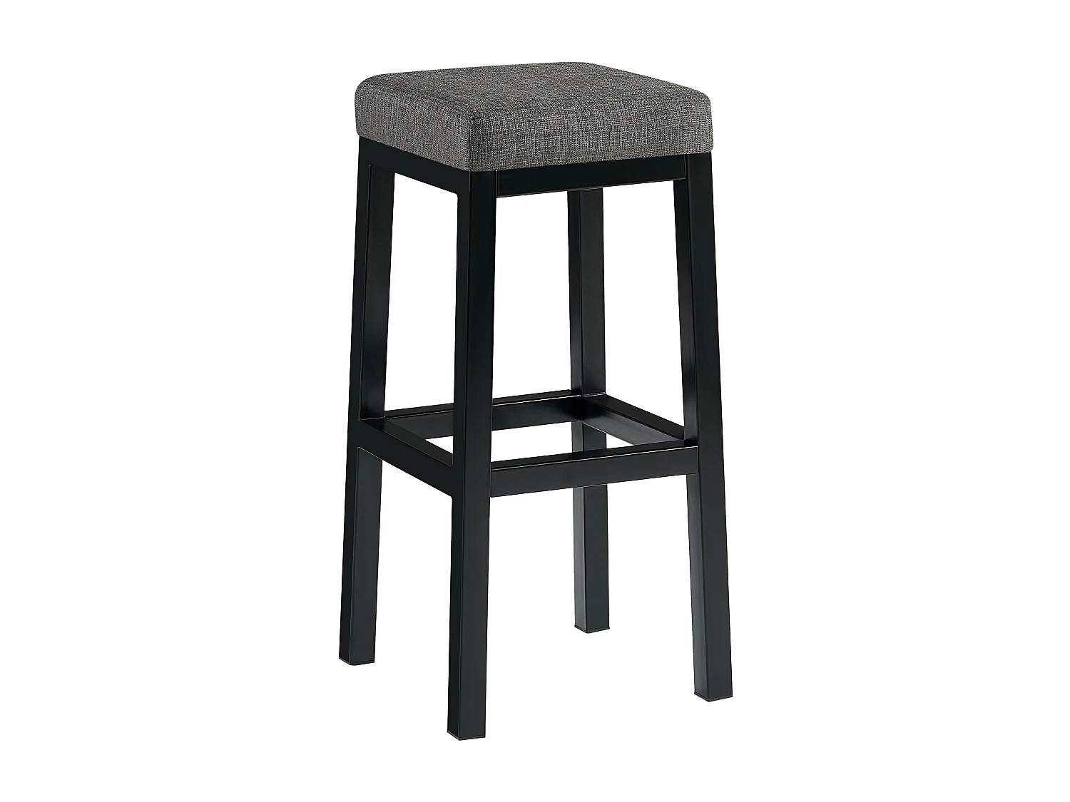 Tabouret de bar - Tissu - Gris - Taylor B85