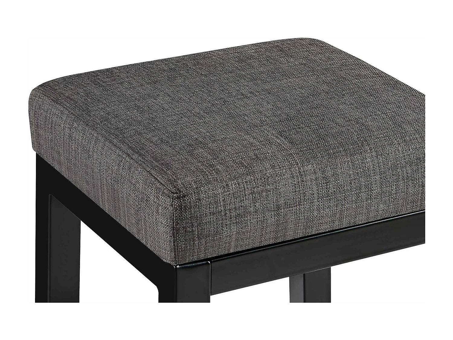 Tabouret de bar - Tissu - Gris - Taylor B85