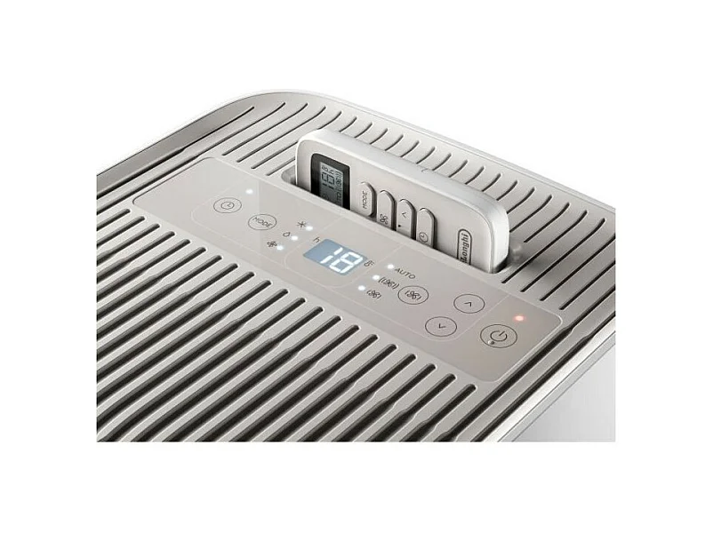Climatiseur mobile PAC ES72 DELONGHI - 2100W - Ventilateur et déshumidificateur - Gaz R290 - 8 300 Btu/h