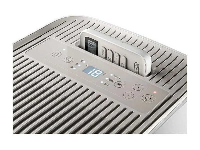 Climatiseur mobile PAC ES72 DELONGHI - 2100W - Ventilateur et déshumidificateur - Gaz R290 - 8 300 Btu/h