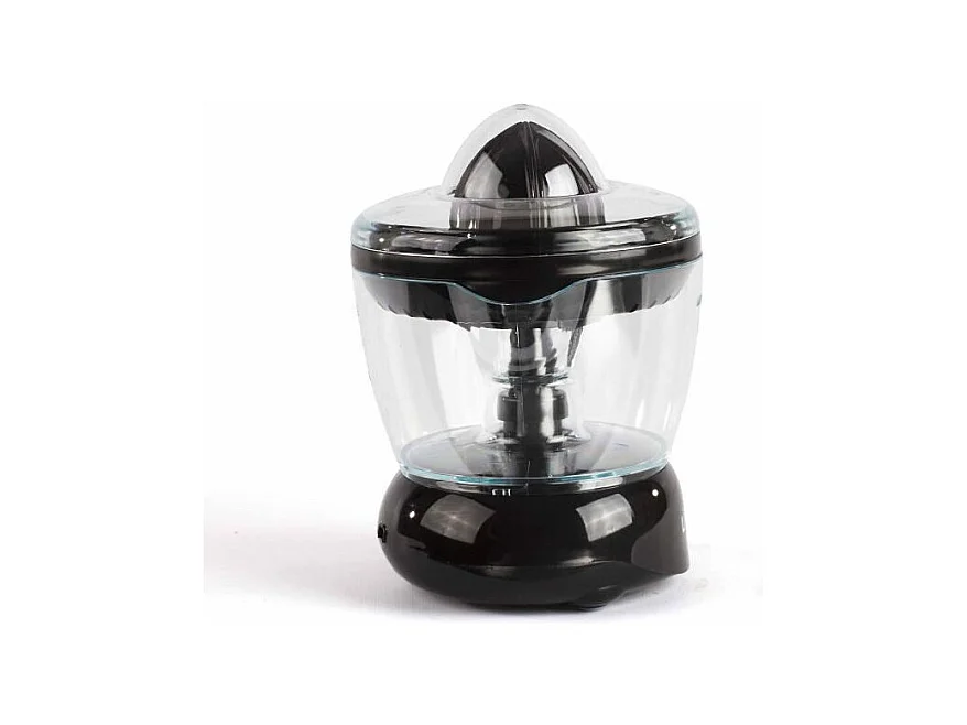 Spremiagrumi Nero 700ml con Rotazione Bidirezionale e Selettore di Polpa