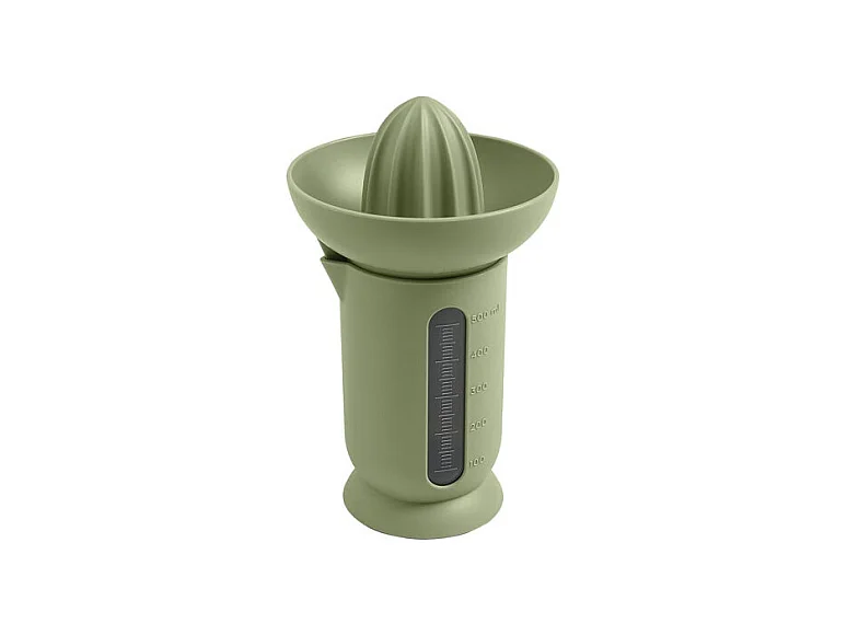 Presse-agrumes Kaki UFO avec récipient Blim Plus - Collection CREATE Ufo