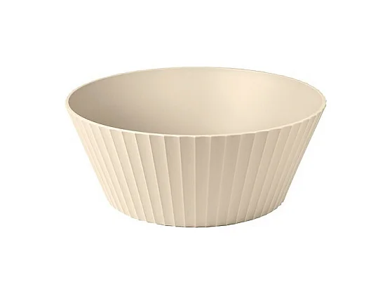 Saladier Crème 30cm Nettuno Paestum - Collection Intemporelle - Résistant aux Chocs - Fabriqué en Italie