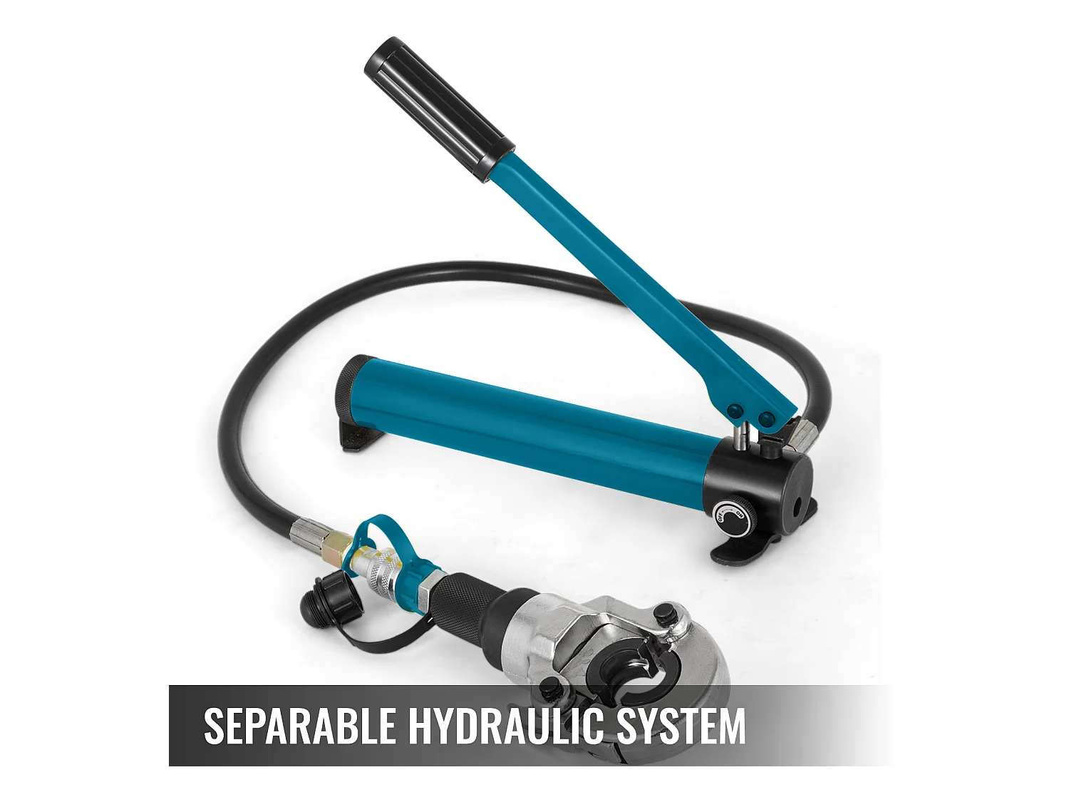 Outil de Sertissage SucceBuy TH/V 12-28/16-32 Kit de Pince de Sertissage Multicouche Force de Pression 6 T Sertisseuse Tête Pivotante à 360°