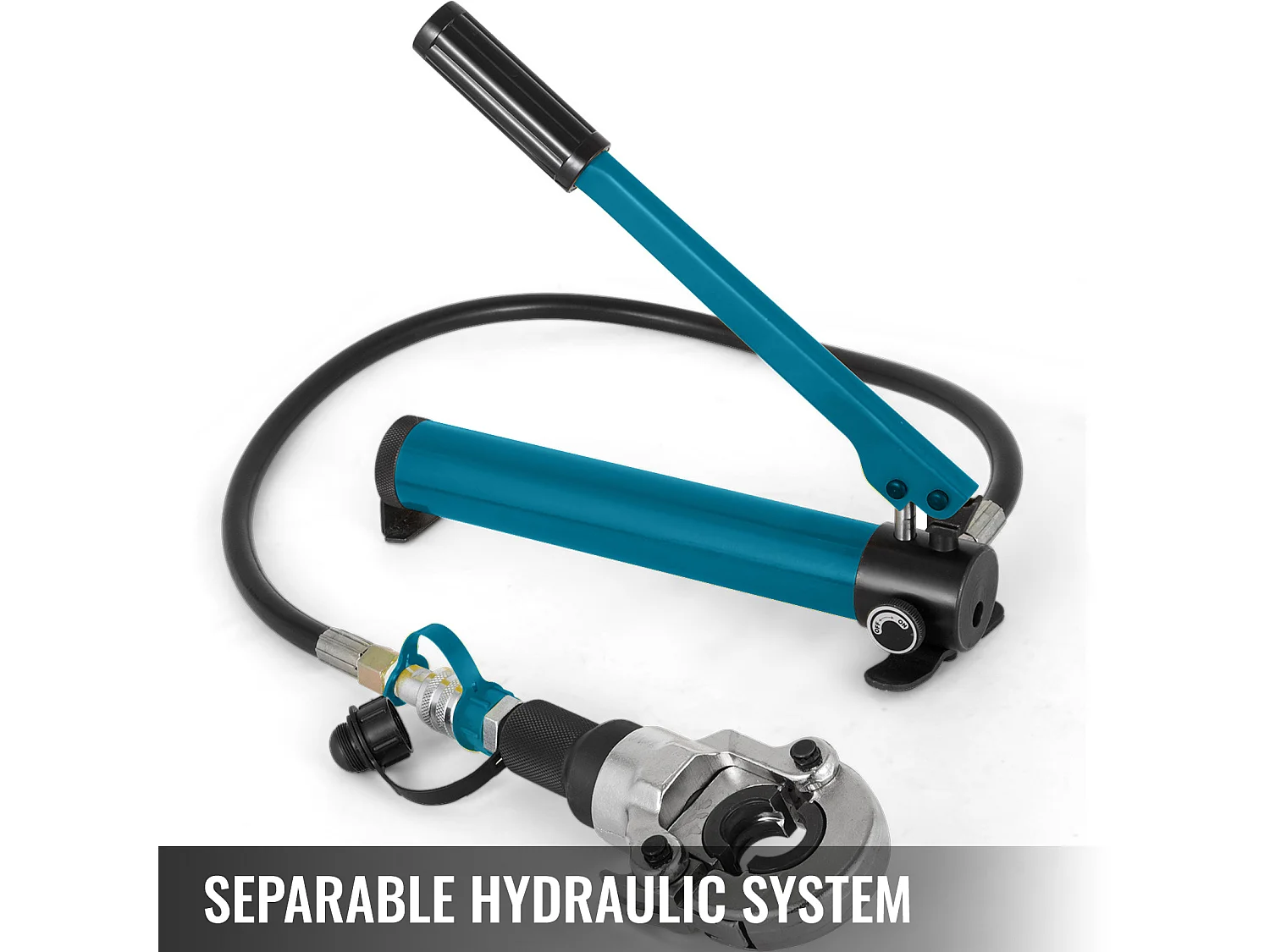 Outil de Sertissage SucceBuy TH/V 12-28/16-32 Kit de Pince de Sertissage Multicouche Force de Pression 6 T Sertisseuse Tête Pivotante à 360°