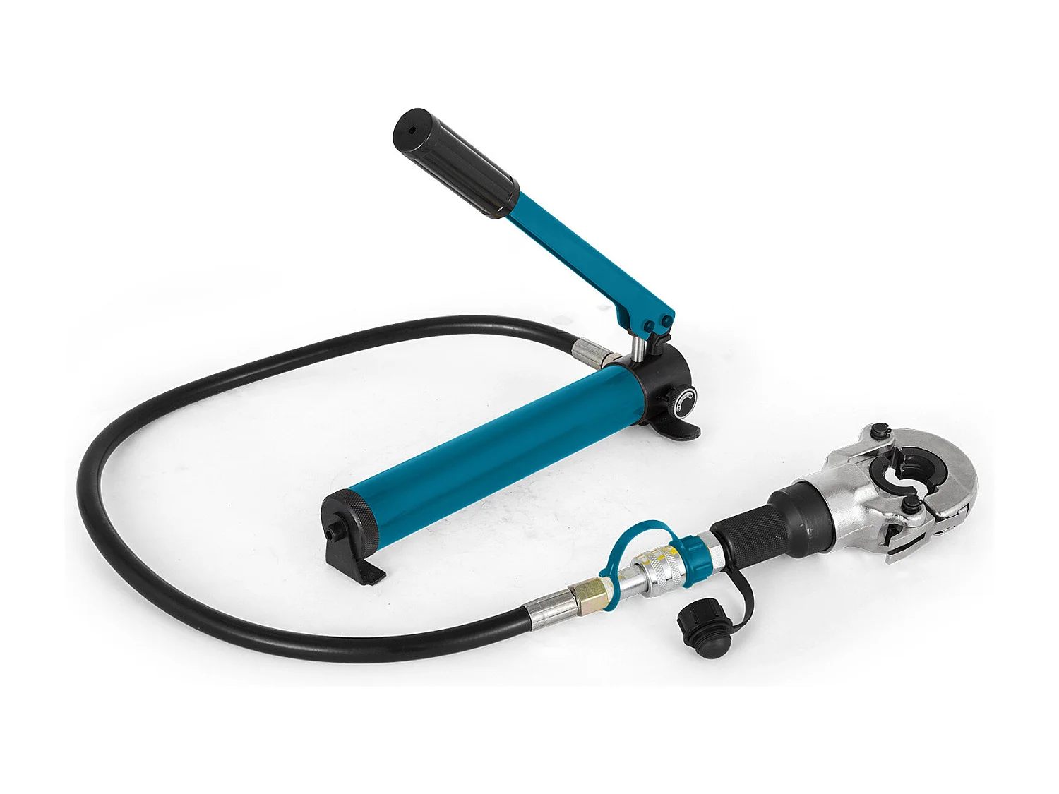 Outil de Sertissage SucceBuy TH/V 12-28/16-32 Kit de Pince de Sertissage Multicouche Force de Pression 6 T Sertisseuse Tête Pivotante à 360°