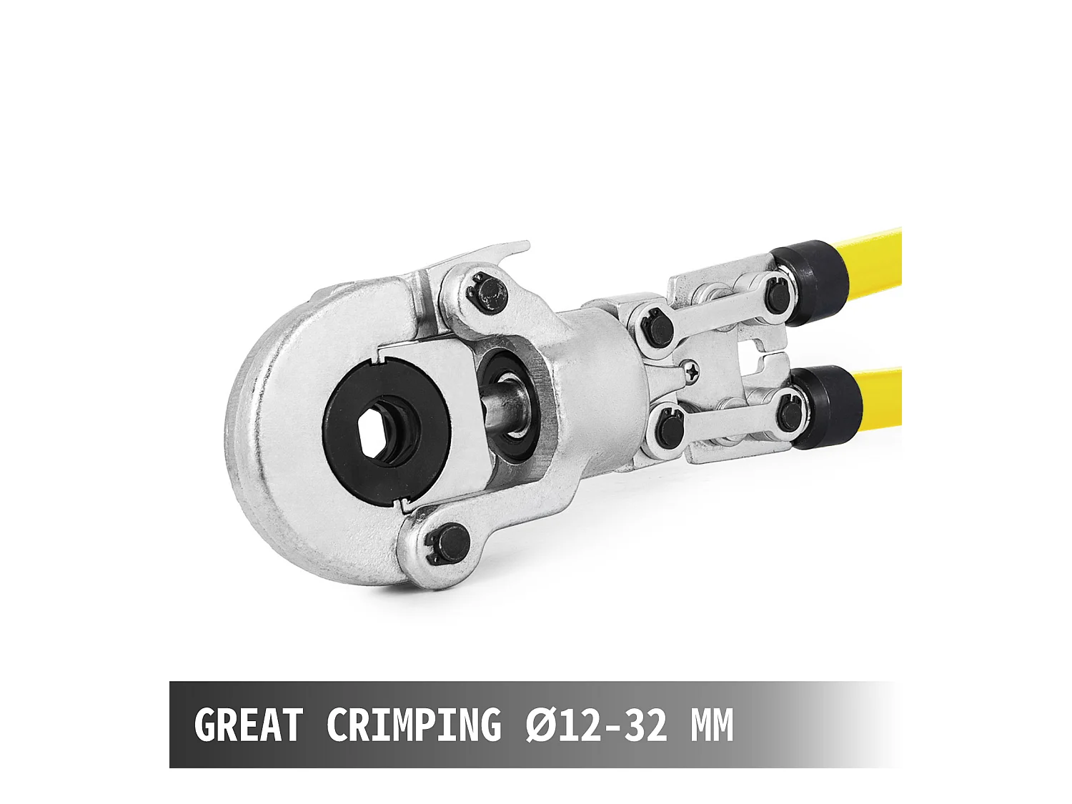 Outil de Sertissage SucceBuy de Tuyau Ø 12-32 MM, Pinces à Sertir à Lames Pinces De Tuyau Convient pour les Tuyaux en Sluminium