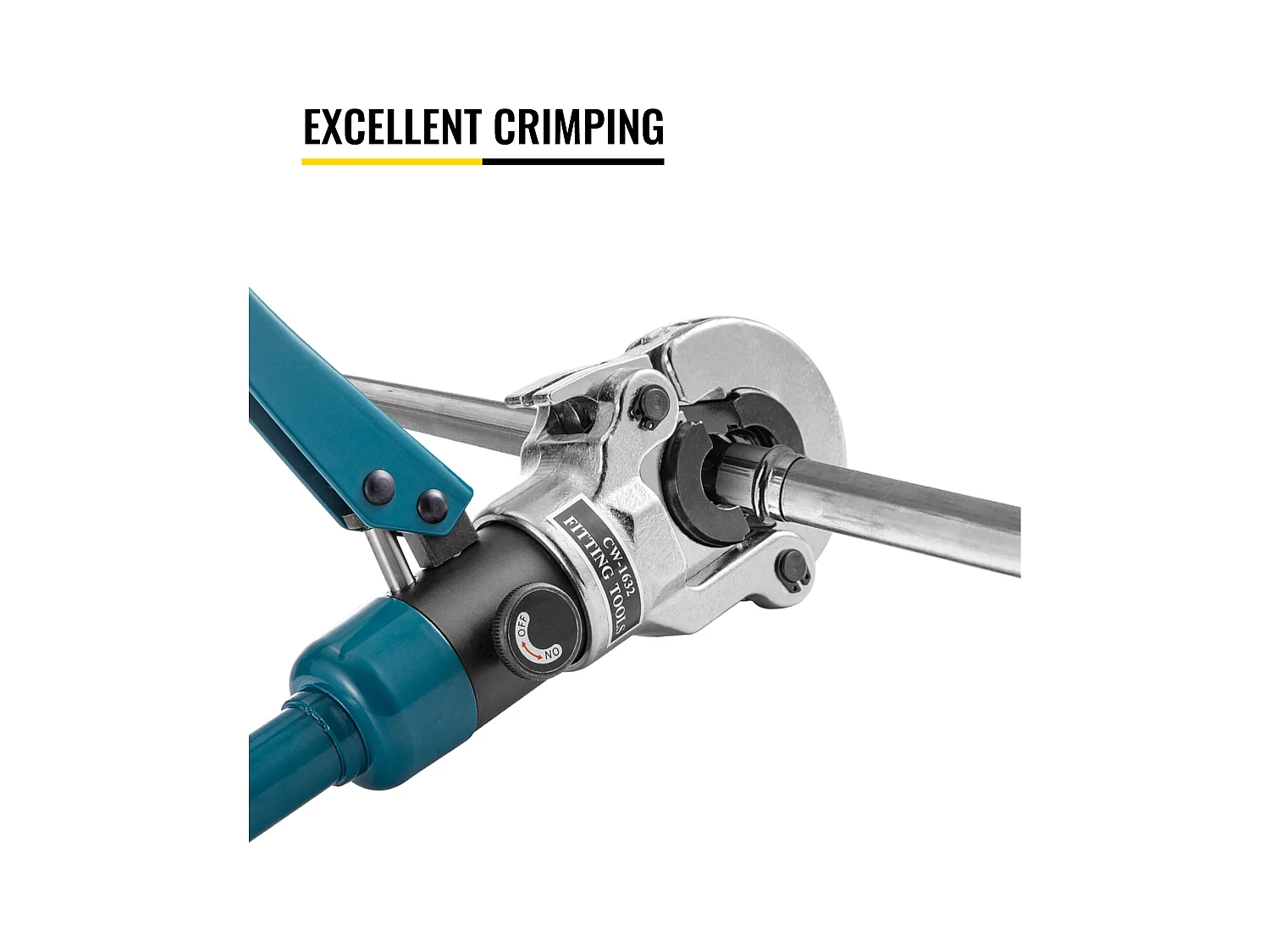 Outil de Sertissage SucceBuy Hydraulique Ø 16-32 Mm pour Tubes et Raccords Composés Profil de Sertissage TH