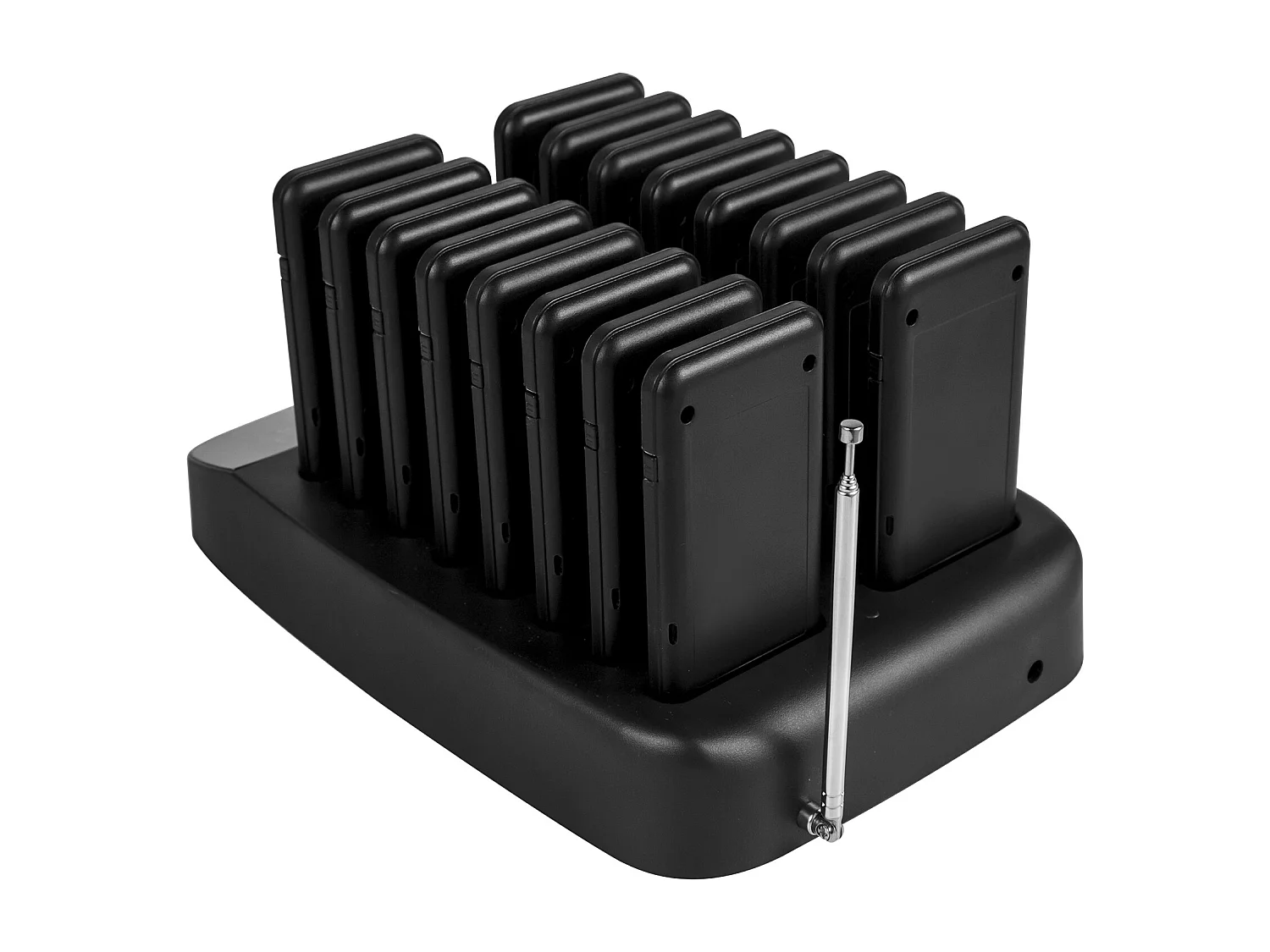 Système de Téléavertisseur SucceBuy 20 H 98 Canaux Système d'Appel sans Fil Téléavertisseur Restaurant Écran Tactile 16 Téléavertisseurs