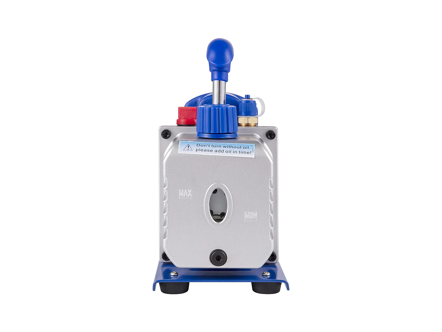 Pompa per Vuoto per Aria Condizionata SucceBuy da 1,8 CFM 1/4HP, Pompa per Vuoto per Refrigerazione HVAC Monostadio, 1440 Giri/Min, Antiriflusso Dell'olio