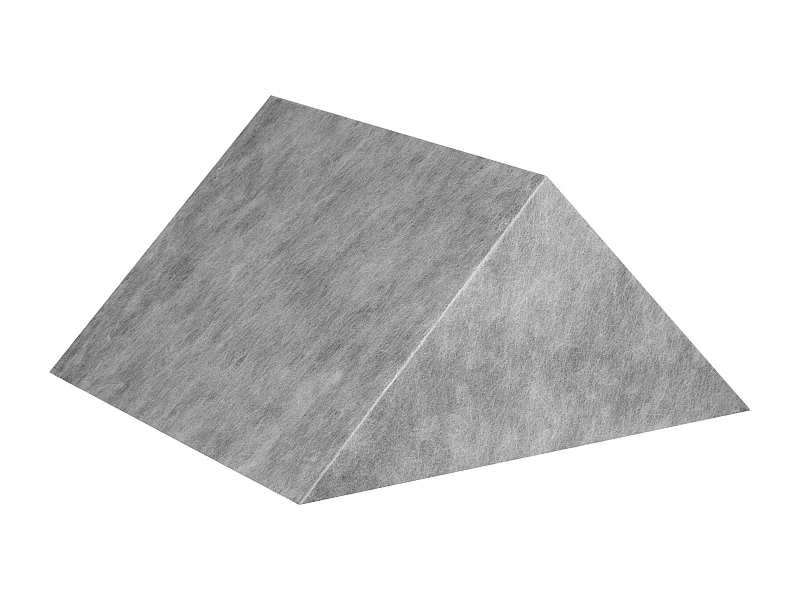 Taboret Prysznicowy, Ławka Prysznicowa Trójkątna SucceBuy, Gotowa do Wyłożenia Płytkami i Wodoodporna, 57 x 40 x 50 cm