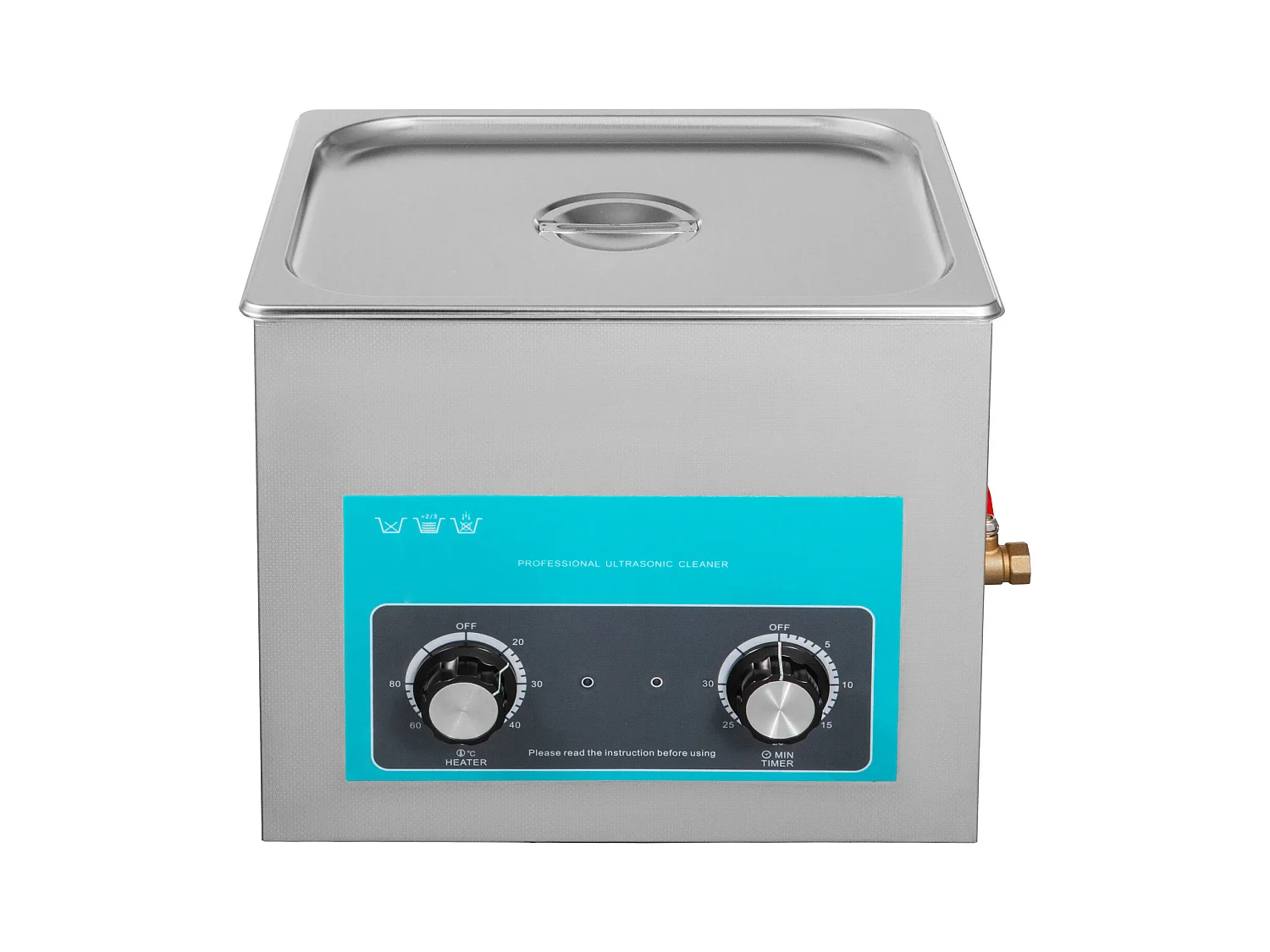Ultraschallreiniger, SucceBuy 10L Ultraschallreiniger mit Heizung, Timer und Steuerknopf für die Schmuckreinigung im Labor
