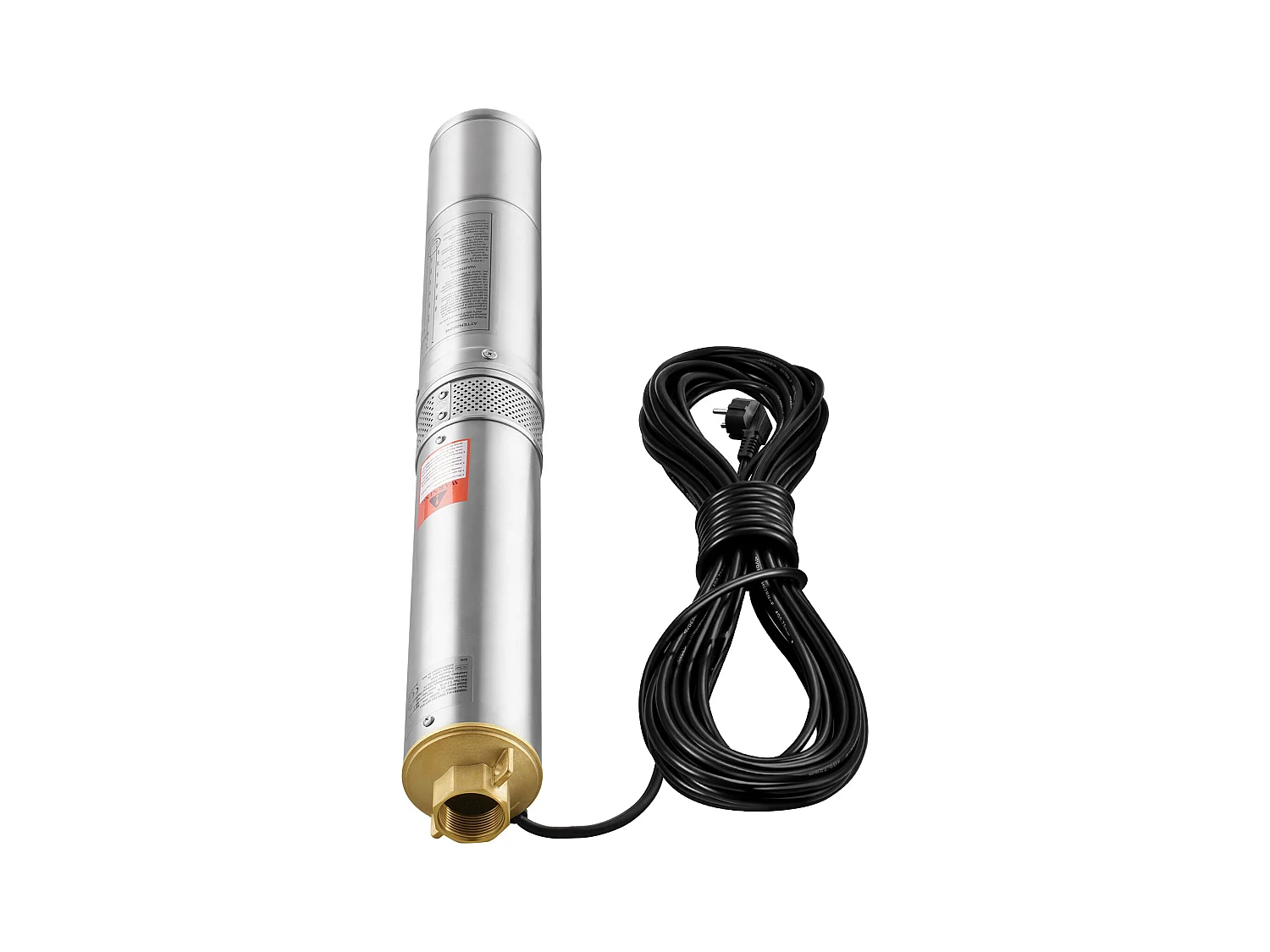 Pompe Submersible pour Puits Profonds SucceBuy Pompe à Eau en Acier Inoxydable 750 W 230 V 7,1 m³/h