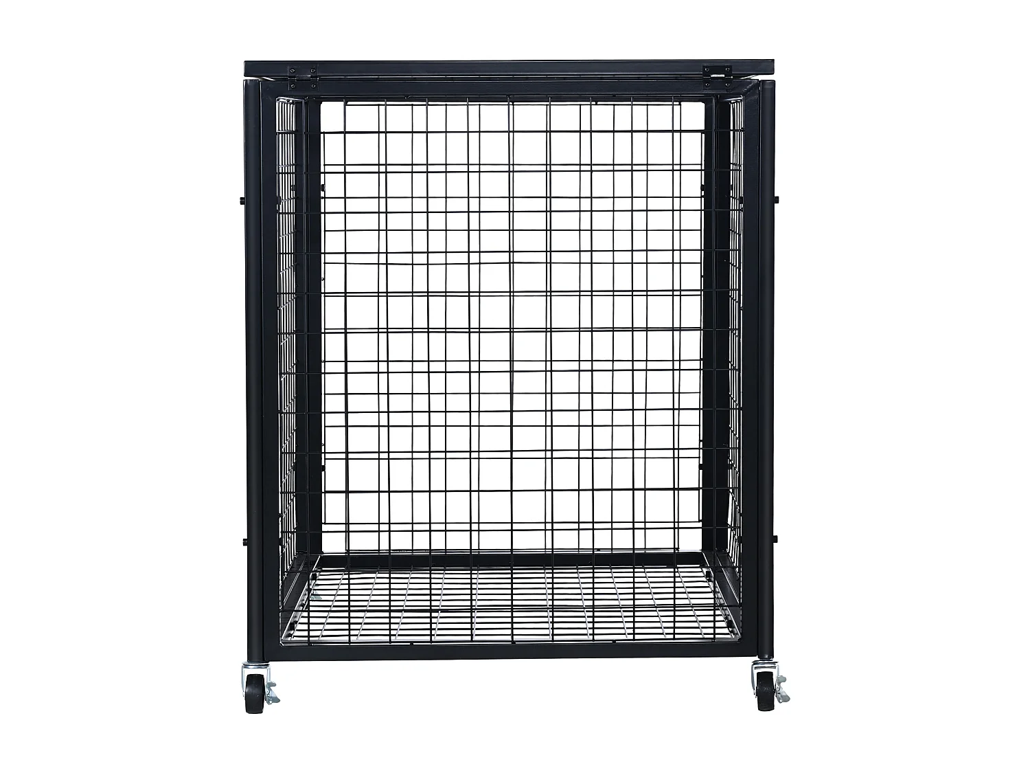 Chariot SucceBuy Chariot de Rangement à Roulettes en Acier pour Ballons de Sport Pour Garages, Écoles