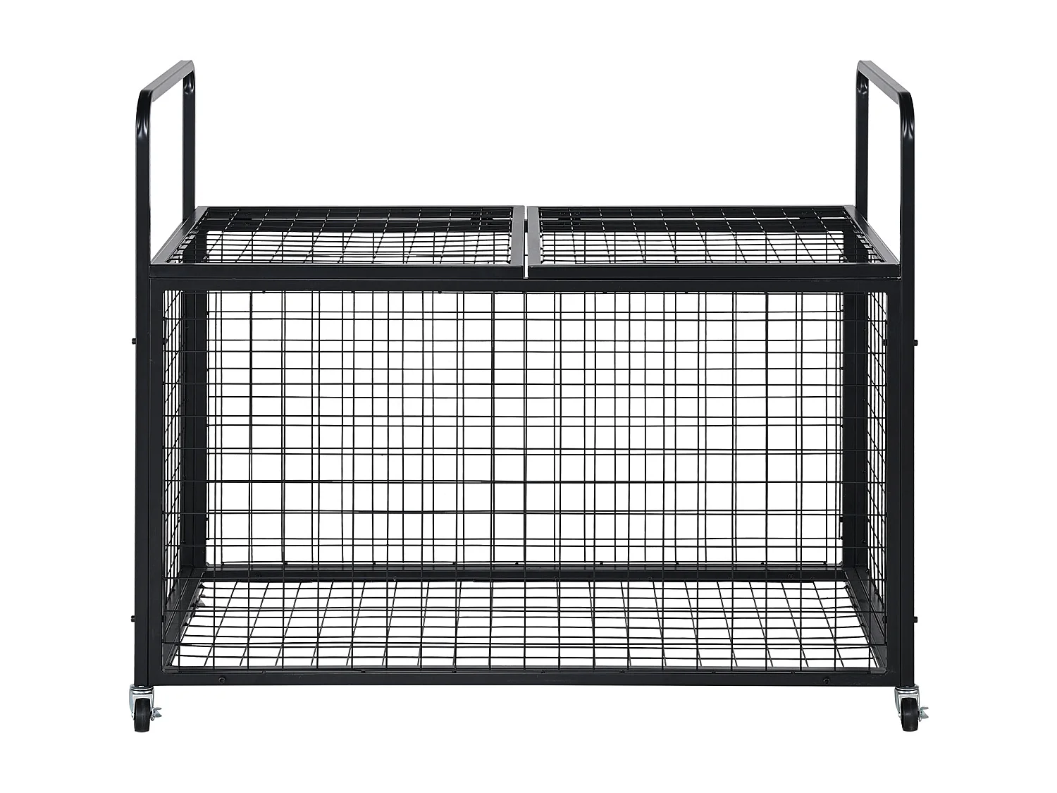 Carrello SucceBuy Carrello di Archiviazione con Ruote in Acciaio per Garaggi, Scuole, Gimnasji Bloccabile