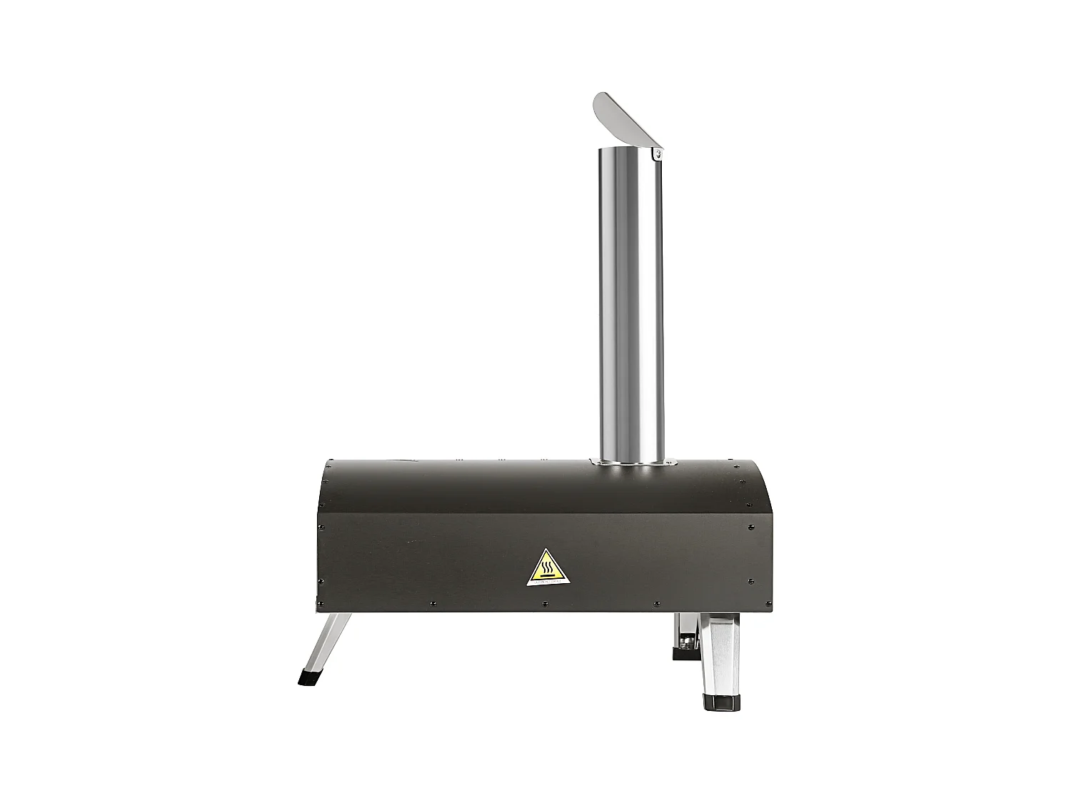 Four à Pizza D'extérieur Portable SucceBuy 30.5Cm, Granulés de Bois, Barbecue en Acier Inoxydable