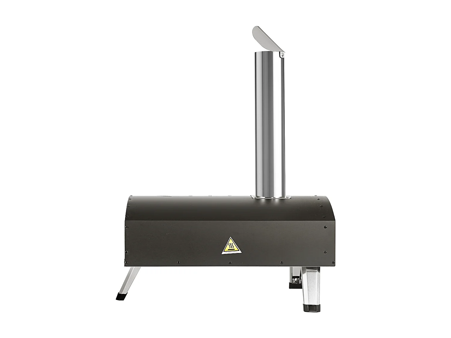 Four à Pizza D'extérieur Portable SucceBuy 30.5Cm, Granulés de Bois, Barbecue en Acier Inoxydable