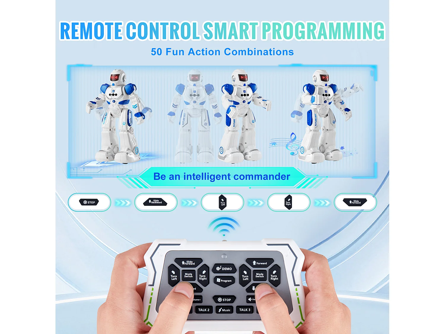 Spielzeug SucceBuy Spielzeug Roboter RC für Kinder Programmierbar Gestische Ferngesteuerung