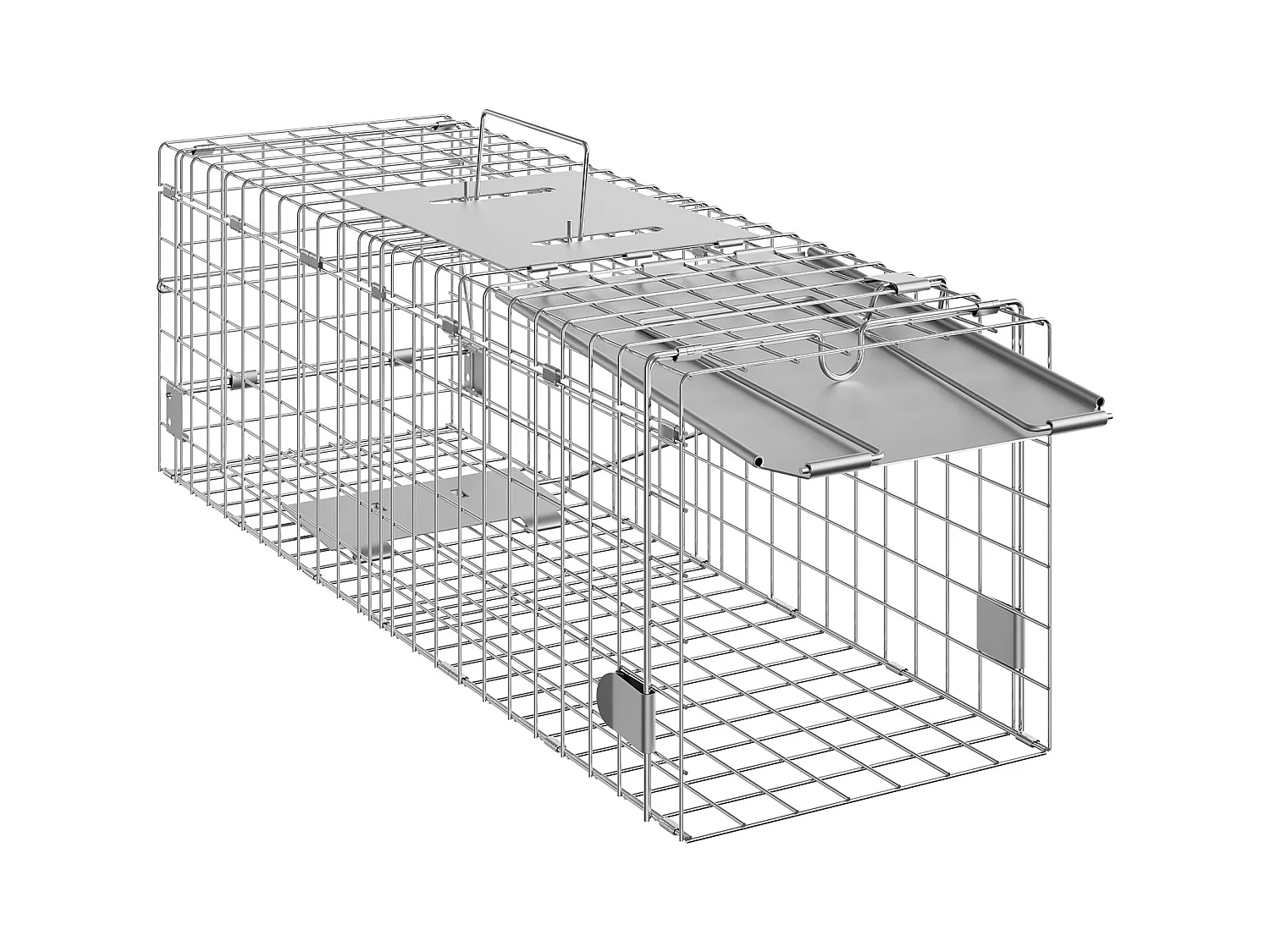 Kooi SucceBuy Kooivangstuk voor Levende Dieren 60.96CM X 20.32CM X 20.32CM Onschadelijke Kattenvangst voor Katten, Eekhoorns En Meer