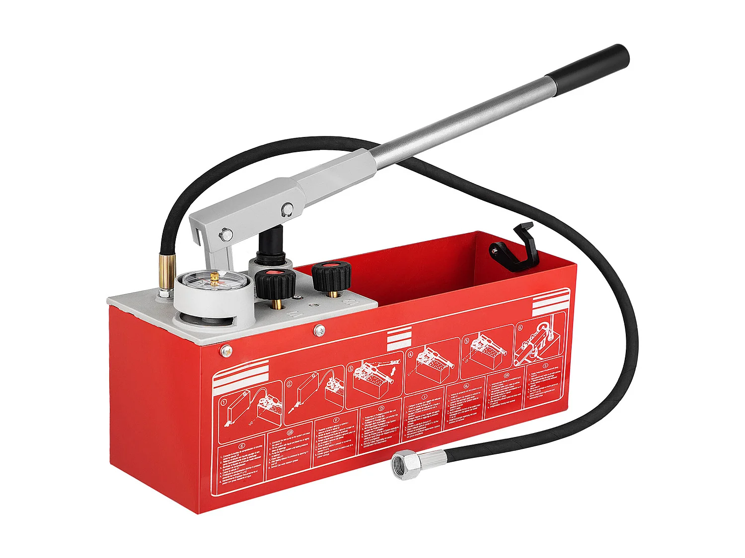 Pompe d'Essai de Pression Hydrostatique SucceBuy 60 Bars/860 psi, Réservoir de 3,2 Gallons