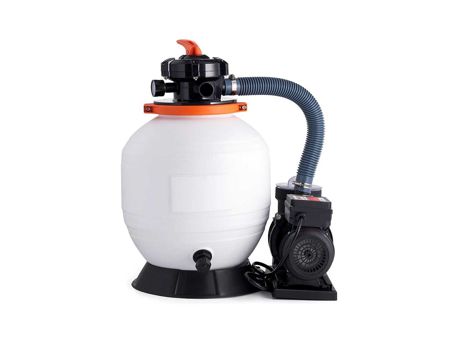 Filtre à Sable SucceBuy pour Piscines Hors Sol, Pompe 450 W, 13 000 L/H, Vanne 6 Voies