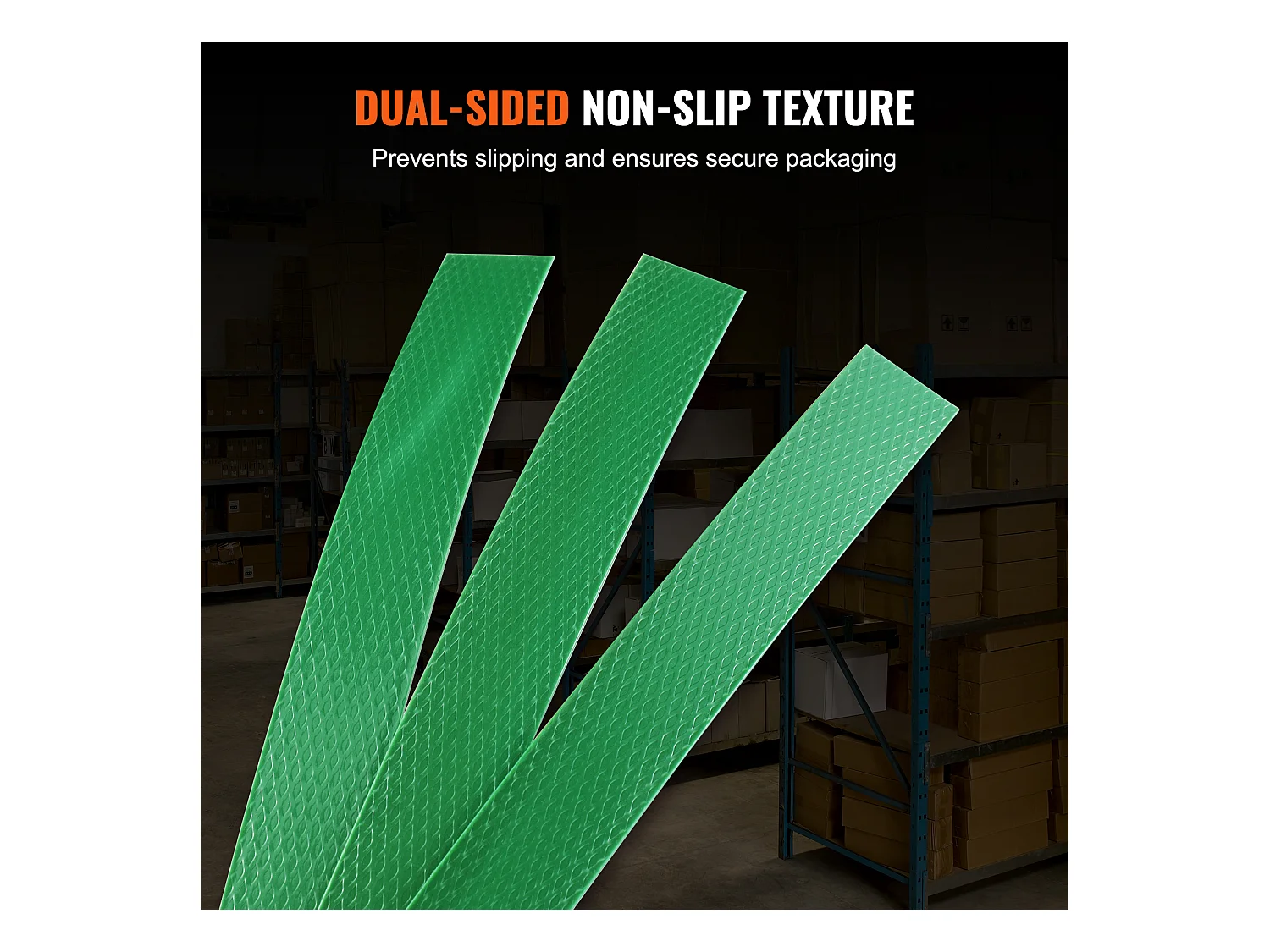 Polyester-PET-Banding-Rolle SucceBuy 1219,2 m x 1,6002 cm, 449,96 kg, Grün