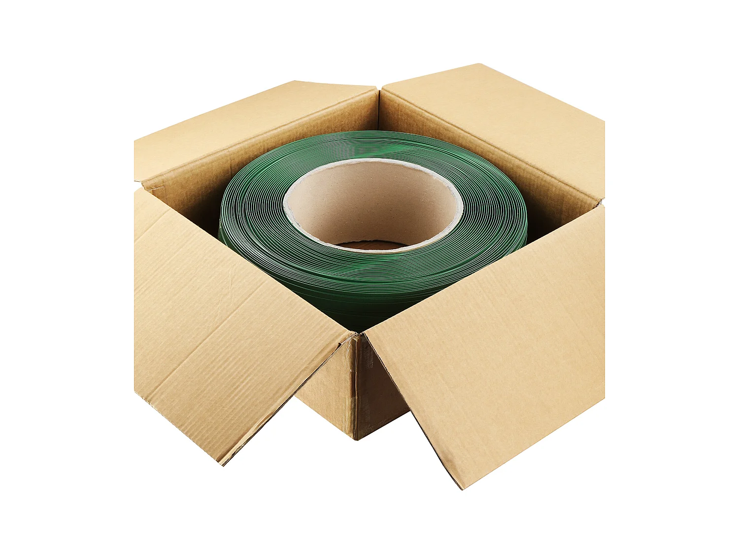 Polyester-PET-Banding-Rolle SucceBuy 1219,2 m x 1,6002 cm, 449,96 kg, Grün