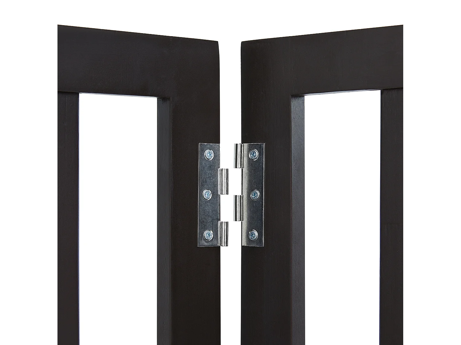 Cancelletto per Cani SucceBuy,61 x 152cm,Autoportante Pieghevole, Barriera per Animali Domestici, Marrone