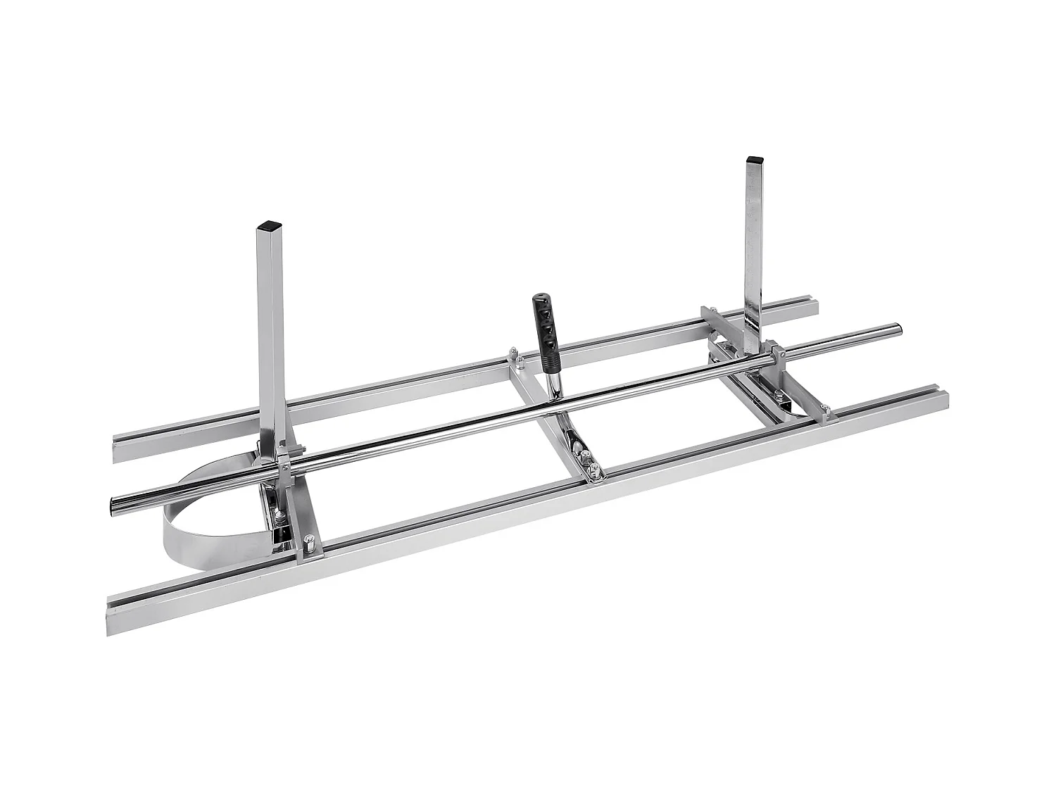 Scie à Chaîne Portative SucceBuy, Guide-Chaîne de 36-122 cm, Épaisseur de Coupe de 0.5-30cm