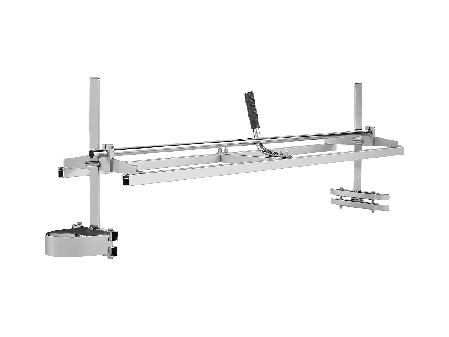 Scie à Chaîne Portative SucceBuy, Guide-Chaîne de 36-122 cm, Épaisseur de Coupe de 0.5-30cm