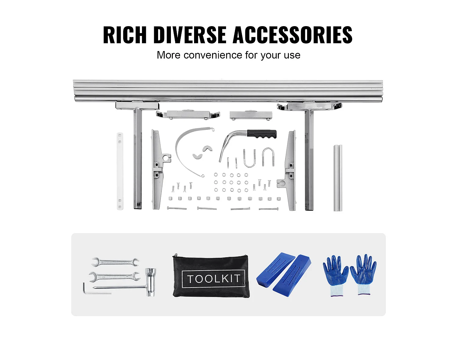 Scie à Chaîne Portative SucceBuy, Guide-Chaîne de 36-122 cm, Épaisseur de Coupe de 0.5-30cm