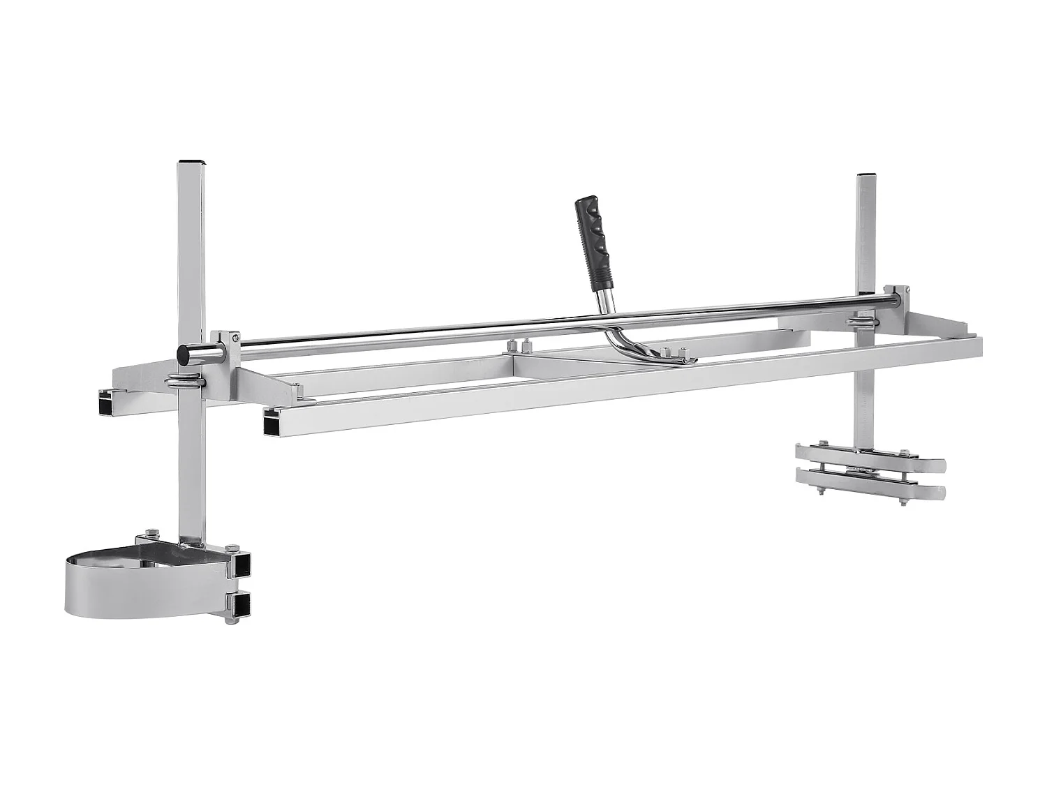 Scie à Chaîne Portative SucceBuy, Guide-Chaîne de 36-122 cm, Épaisseur de Coupe de 0.5-30cm
